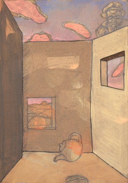 Boîte VI - 13x18 - tempera